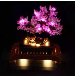 Iluminare LED pentru Lego Copac bonsai violet