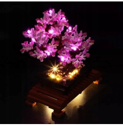 Iluminare LED pentru Lego Copac bonsai violet