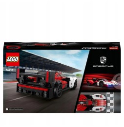 LEGO Speed Champions Porsche 963 mașină de curse 9+