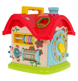 Multifunctional House with Sorter for Kids 18 Months