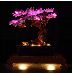 Iluminare LED pentru Lego Copac bonsai violet