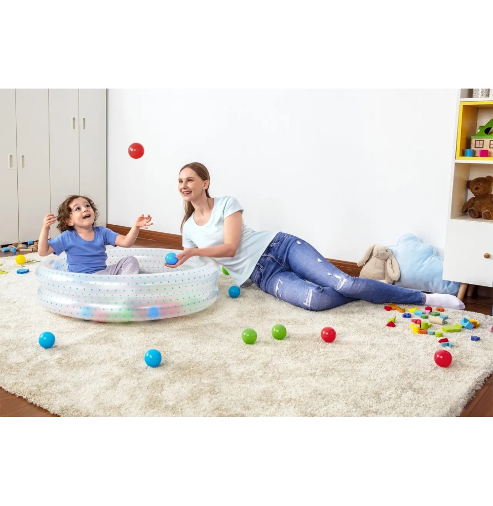 Inflatable Pool 2-in-1 for Kids 2+ Blue Bestway