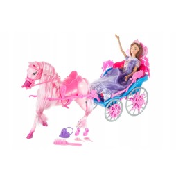 Anlily Doll with Carriage and Horse