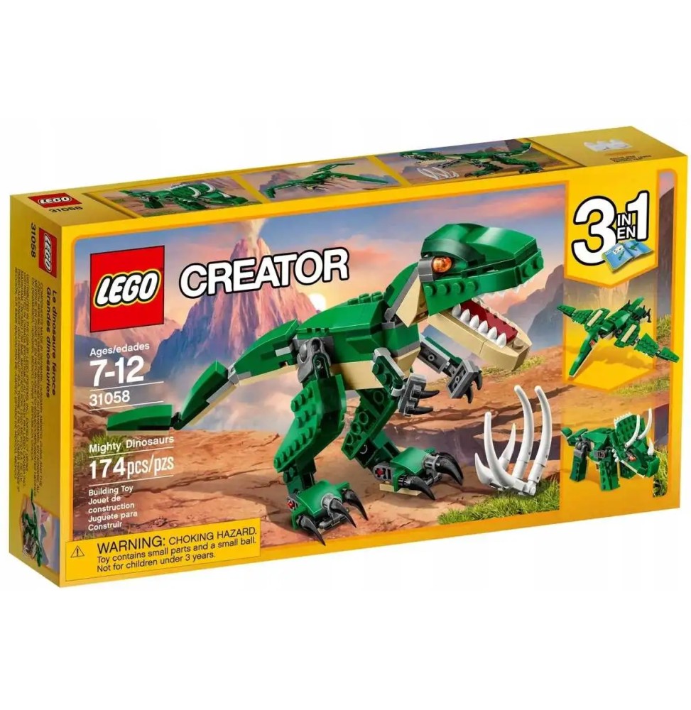 LEGO Creator Dinozauri Puternici 31058