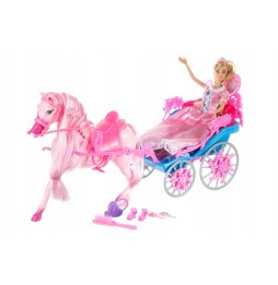 Anlily Doll with Carriage and Horse