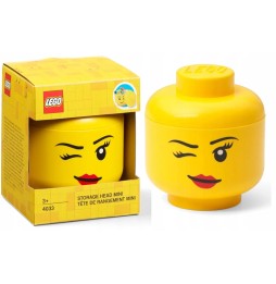 LEGO Minifigure Head Container 0.36L - 4033