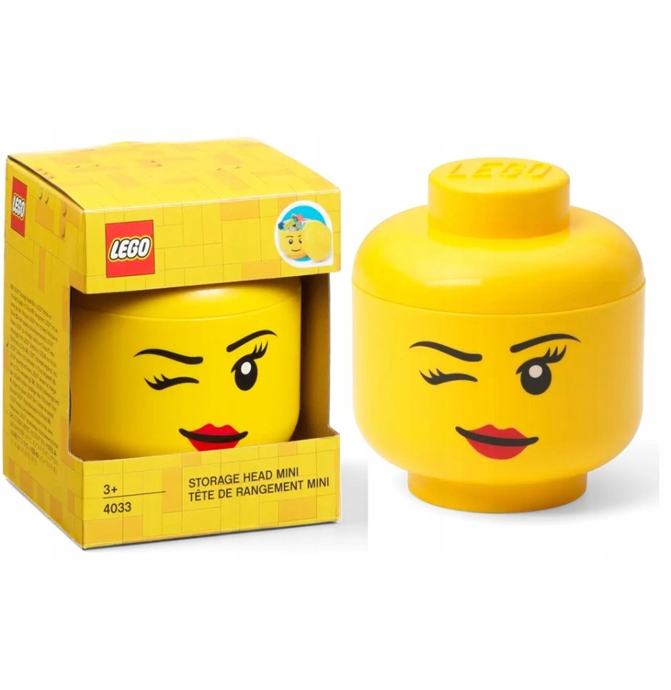 LEGO Minifigure Head Container 0.36L - 4033