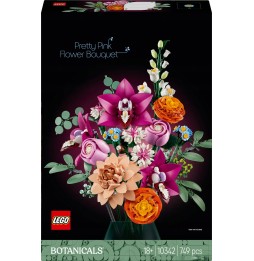 LEGO Botanicals 10342 bukiet różowych kwiatów