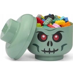 LEGO Pojemnik Głowa Zombie Halloween 18cm