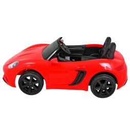 Perfecta car for 2 kids with inflatable wheels and motor