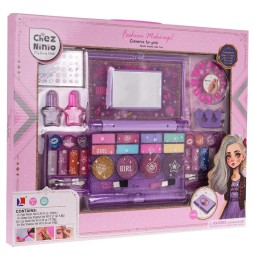 Kids Makeup Set with Mirror