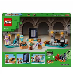 LEGO Minecraft 21252 Zbrojownia Drzwi do Netheru