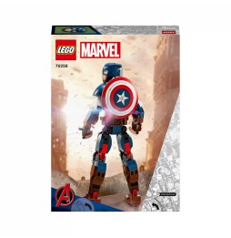 LEGO Marvel Kapitan Ameryka z breloczkiem