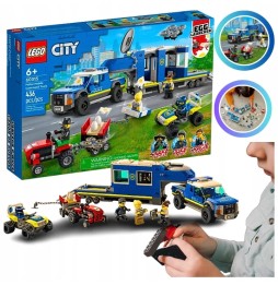 LEGO City Policja Centrum Dowodzenia Zestaw