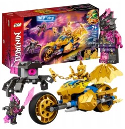 LEGO Ninjago złoty motocykl Jaya z figurkami