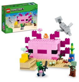 LEGO Minecraft 21247 Axolotl House 242 pieces