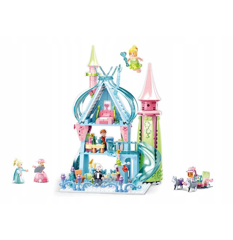 Princess Palace Blocks Set 447 Pieces for Kids