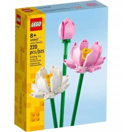 LEGO Icons Kwiaty lotosu 40647 zestaw