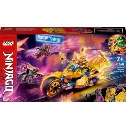 LEGO Ninjago Golden Motorcycle Jay with Minifigures