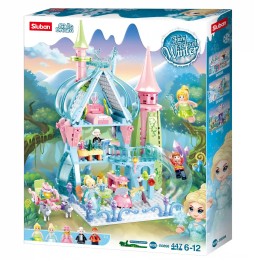 Princess Palace Blocks Set 447 Pieces for Kids