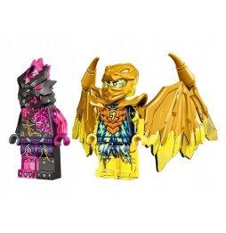 LEGO Ninjago Golden Motorcycle Jay with Minifigures