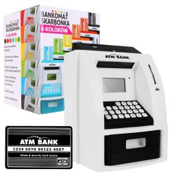 Kids ATM Piggy Bank with Interactive Features