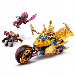 LEGO Ninjago Golden Motorcycle Jay with Minifigures