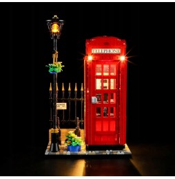 Iluminare LED pentru LEGO Cabina telefonică