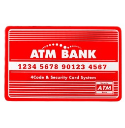 ATM Piggy Bank for Kids with Bank Card