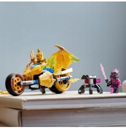 LEGO Ninjago Golden Motorcycle Jay with Minifigures