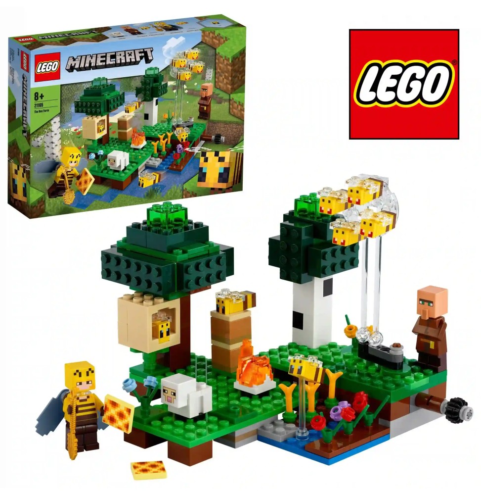 LEGO Minecraft Pasieka 21165 klocki 8+