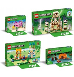 LEGO Minecraft 21247 Axolotl House 242 pieces