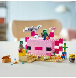 LEGO Minecraft 21247 Axolotl House 242 pieces