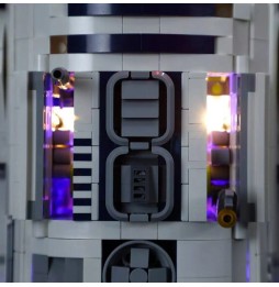 Iluminare LED pentru LEGO R2-D2 75308