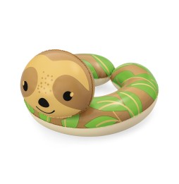 Sloth Swimming Ring for Kids Aged 3-6