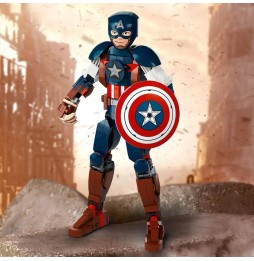 LEGO Marvel Captain America cu breloc