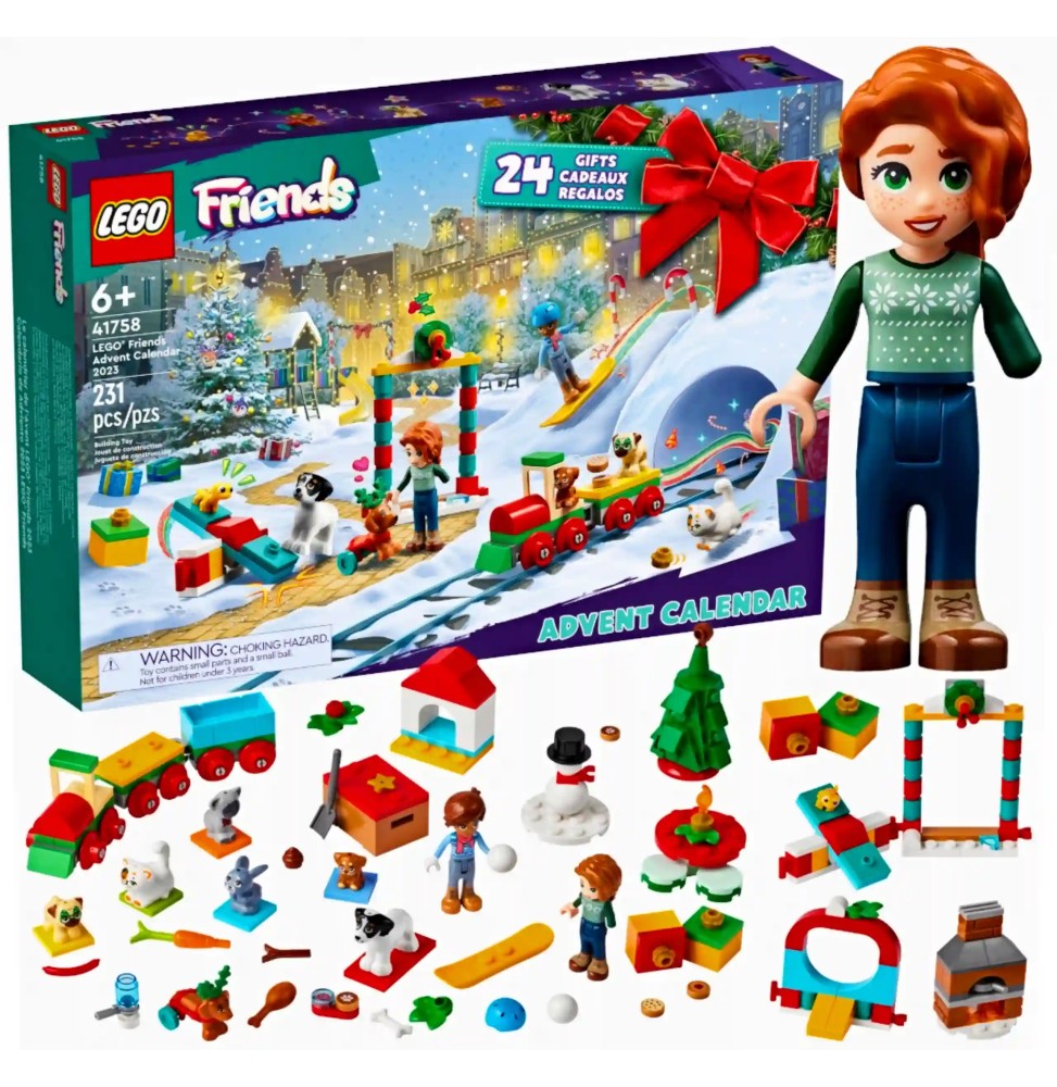 LEGO Friends kalendarz adwentowy 2024