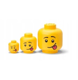 LEGO Head Container Silly Minifigure 3x