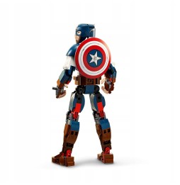 LEGO Marvel Captain America cu breloc