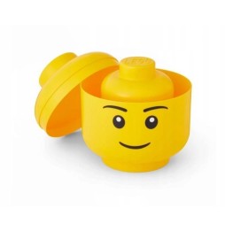 LEGO pojemnik głowa silly głuptasek 3x