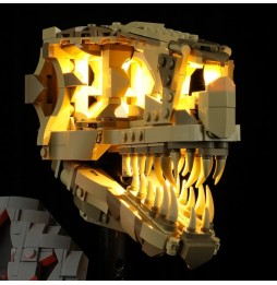 LED Lighting for LEGO Dinosaur Skeletons