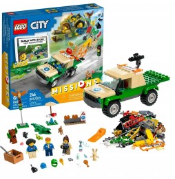 LEGO City - Misiuni salvare animale sălbatice 60353