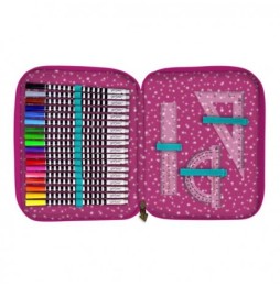 Double Pencil Case with Accessories - Gorjuss