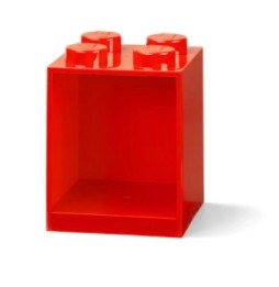 LEGO Wall Shelf Red 21 cm