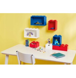 LEGO Wall Shelf Red 21 cm