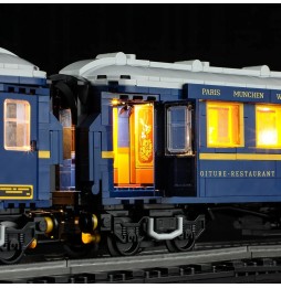 Iluminare LED pentru LEGO Orient Express