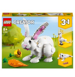 LEGO Creator 31133 – Biały królik dla dzieci