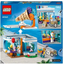 LEGO City Ice Cream Shop 60363 with Keychain