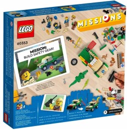 LEGO City - Misiuni salvare animale sălbatice 60353