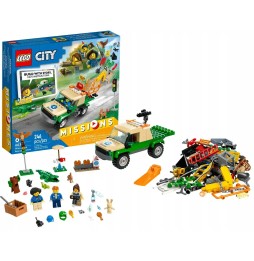 LEGO City - Misiuni salvare animale sălbatice 60353